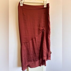 Free People Terracotta Skirt